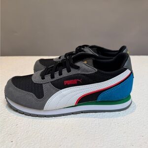 Puma Kids Sneakers - Black, Gray, Blue, Green